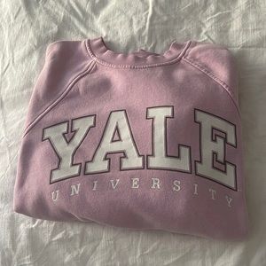 H&M YALE crewneck sweatshirt